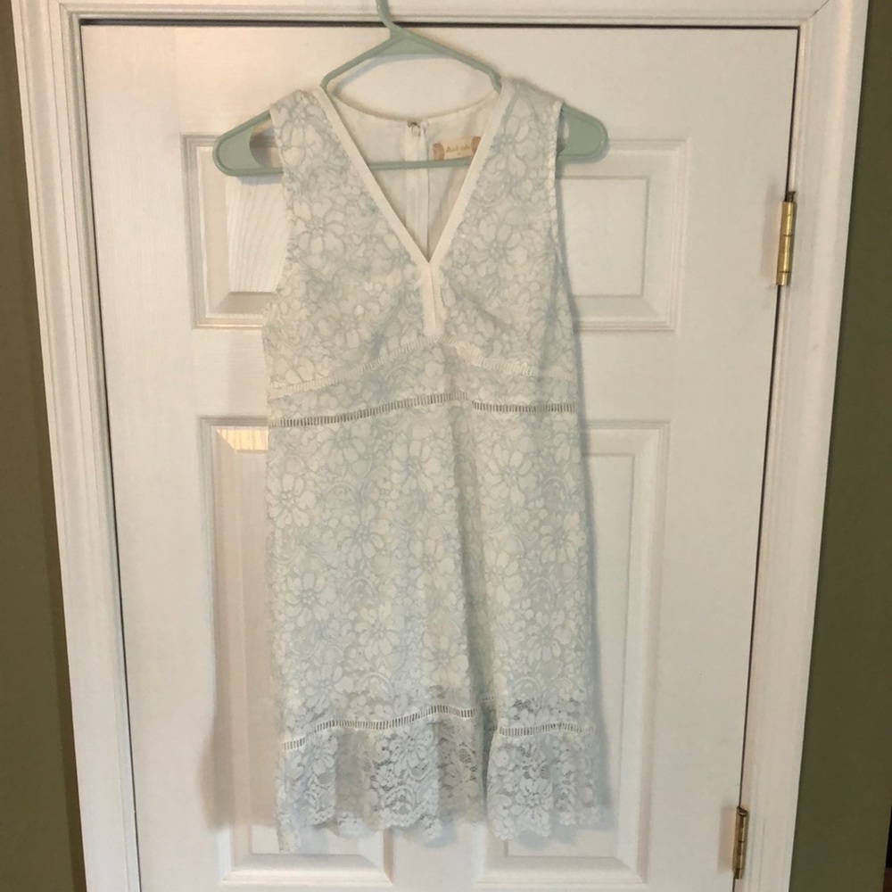 Women Dress/Altar’d State/white and blue